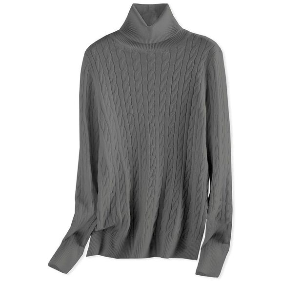 NEW SANGTREE Super Soft Turtleneck Sweater Large - Picture 2 of 4